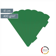Schultüten-Rohling Zuschnitt | 41 cm, 400 g/m², mittelgrün