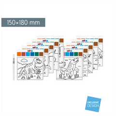 Mal-Set „Dinosaurier“ | 150×180 mm