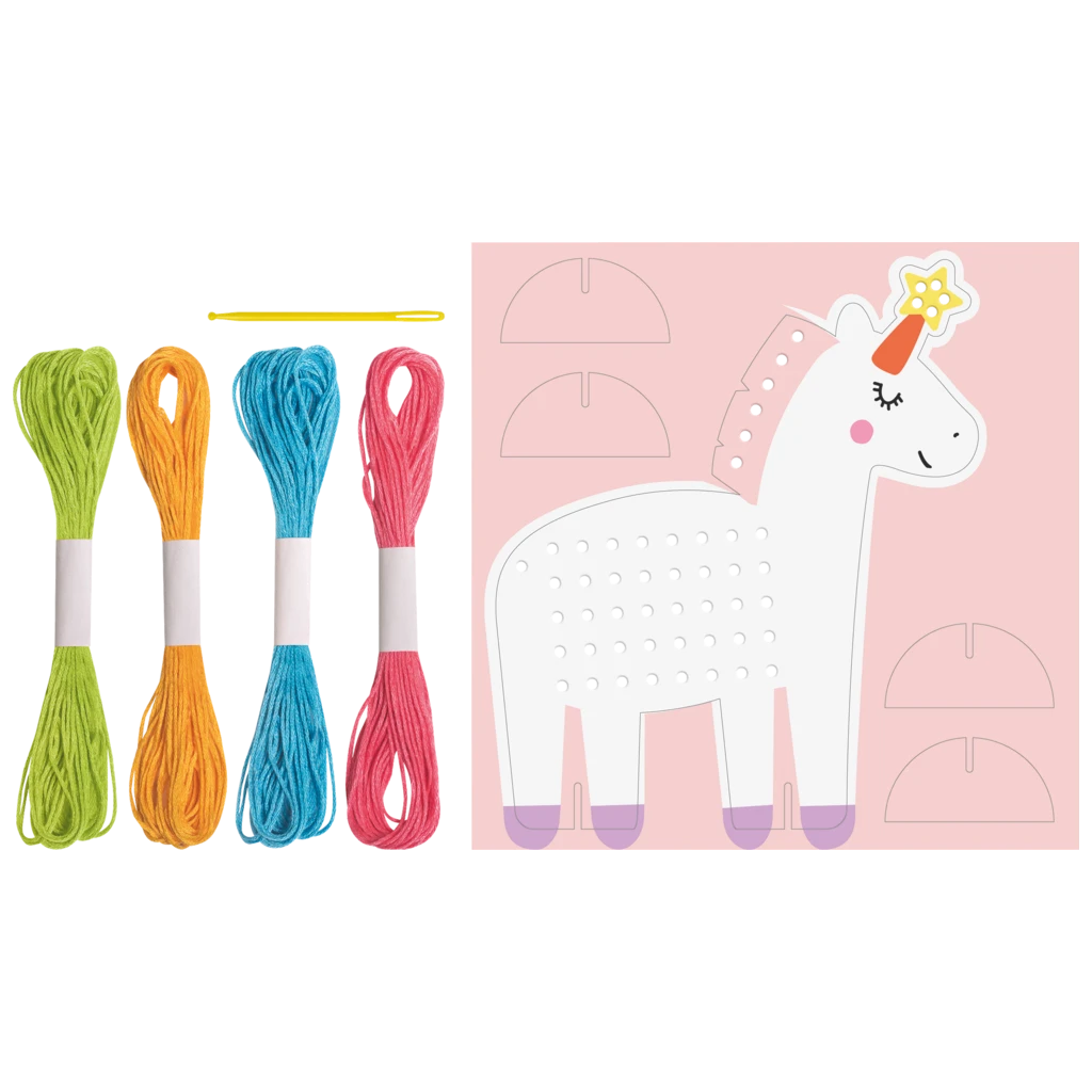 Stick-Figuren-Set „Einhorn“ | 145×165×50 mm, mehrfarbig