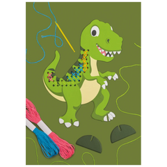 Stick-Figuren-Set „Dinosaurier“ | 155×190×50 mm, mehrfarbig