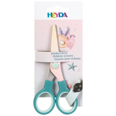 Kinderschere Sunny Ocean | abgerundet, mehrfarbig, pastell