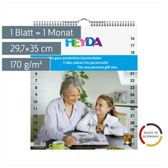 Bastel- und Fotokalender „Enkel“ immerwährend | 29,7×35 cm
