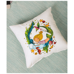 Bastel-Set Stoff bemalen „Mermaid“ Kissen
