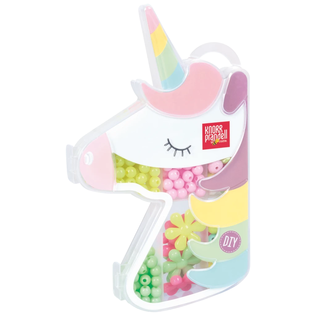 Schmuck-Set „Magic Unicorn“ | 100×160×20 mm, mehrfarbig, pastell, 39 g