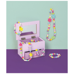 Schmuck-Set „Magic Unicorn“ | 100×160×20 mm, mehrfarbig, pastell, 39 g