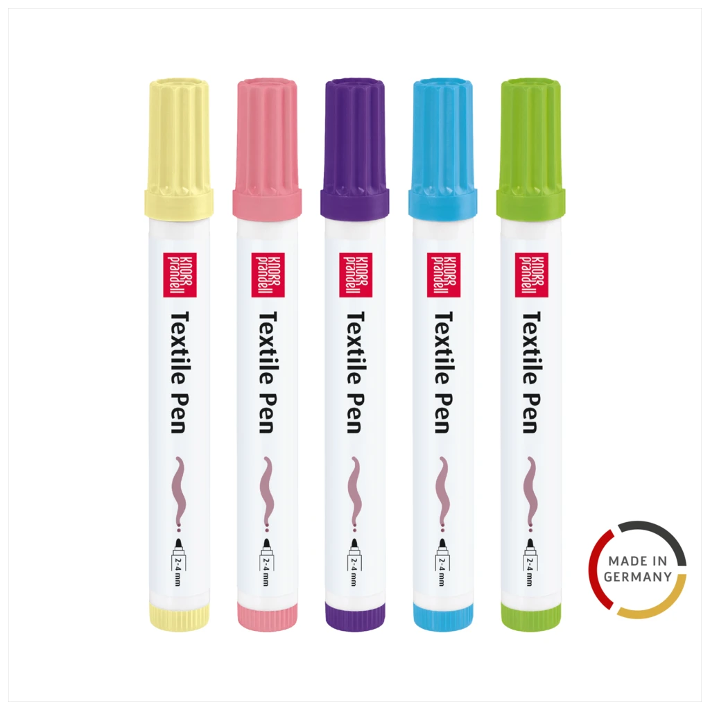 Textile Pen-Set „Candy“ dick | 2-4 mm
