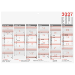 Tafelkalender 2027 | A4 quer