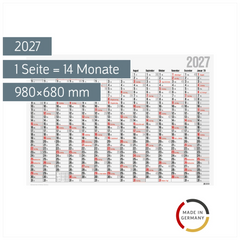 Plakatkalender 2027 | 980×680 mm