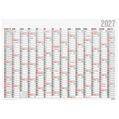 Plakatkalender 2027 | 98×68 cm