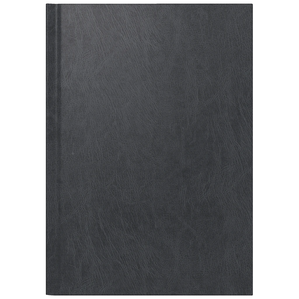 Buchkalender 2027 | A5, Kunststoff, schwarz