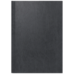 Buchkalender 2027 | A5, Kunststoff, schwarz