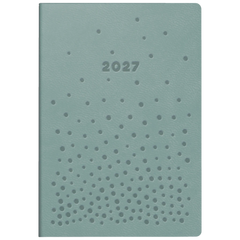 Taschenkalender Design Line Mod. partner/Industrie I 2027 „Dots“ | A7, Kunstleder