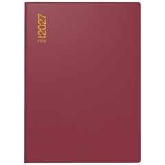 Taschenkalender Mod. perfect/Technik I 2027 | A6, Kunststoff, bordeaux
