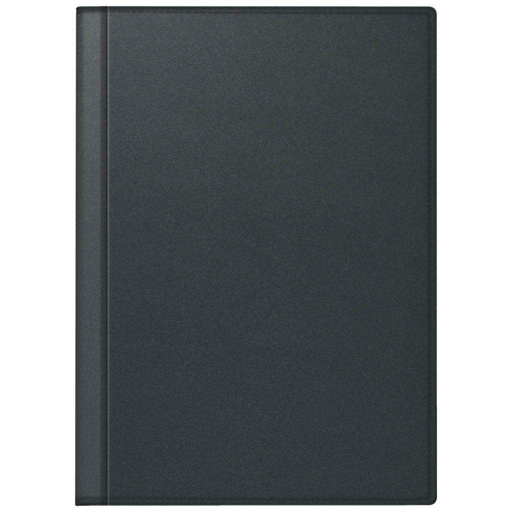 Taschenkalender Mod. perfect/Technik I 2027 | A6, Leder, schwarz