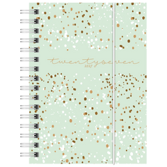 Taschenkalender Mod. perfect/Technik I 2027 „Confetti“ | A6, Kunststoff