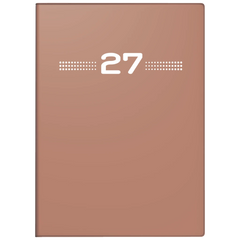 Taschenkalender Mod. perfect/Technik I 2027 | A6, Kunststoff, caramel