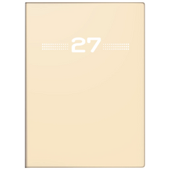 Taschenkalender Mod. perfect/Technik I 2027 | A6, Kunststoff, sand
