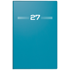 Taschenkalender Mod. partner/Industrie I 2027 | A7, Kunststoff, petrol