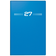 Taschenkalender Mod. partner/Industrie I 2027 | A7, Kunststoff, blau