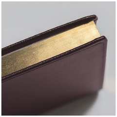 Taschenkalender Mod. partner/Industrie I 2027 | A7, Leder, dunkelrot