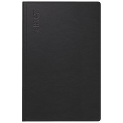 Taschenkalender Mod. partner/Industrie I 2027 | A7, Leder, schwarz