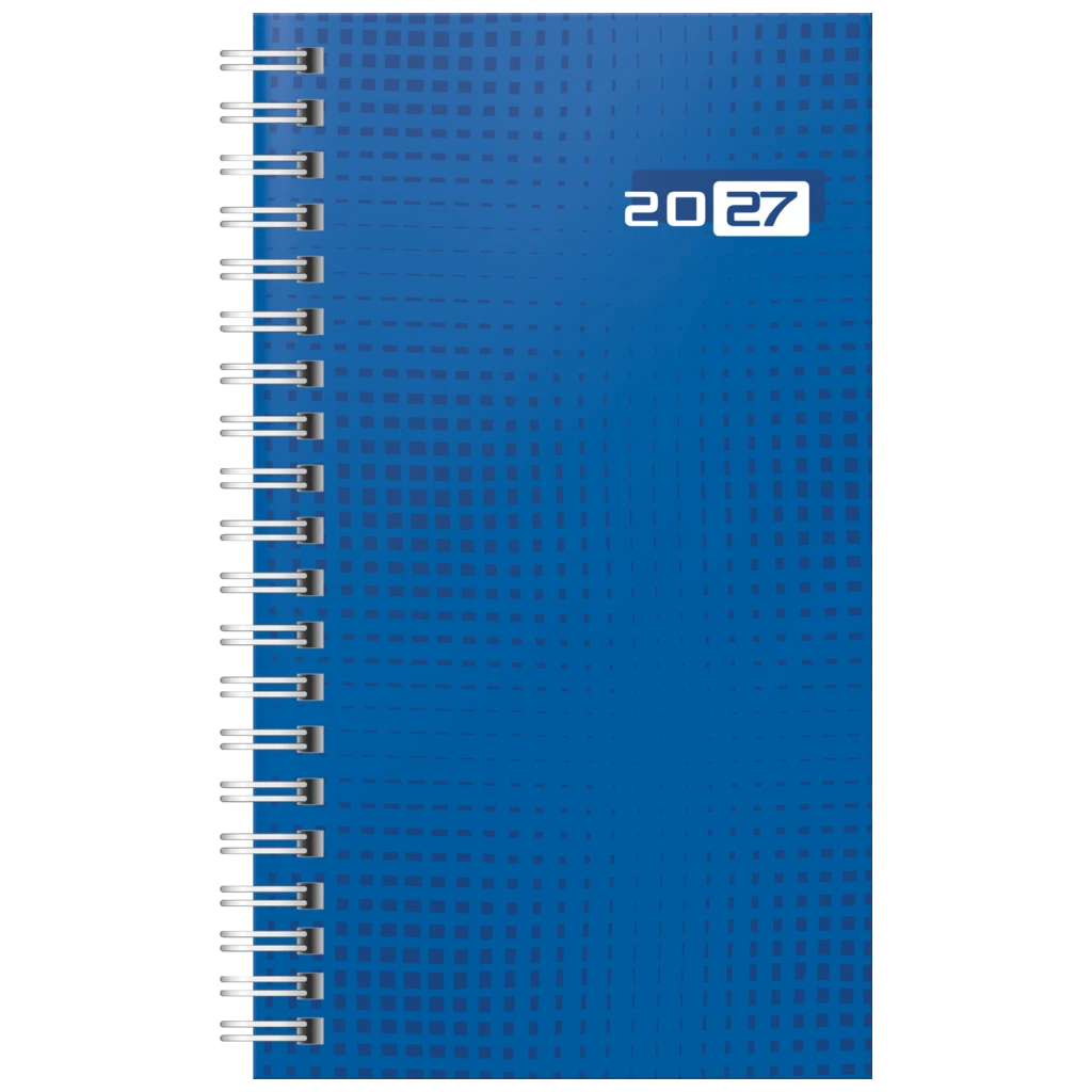 Taschenkalender Colour Line Mod. Taschenplaner int. 2027 | A6, Papier, blau