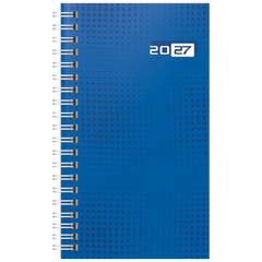 Taschenkalender Colour Line Mod. Taschenplaner int. 2027 | A6, Papier, blau