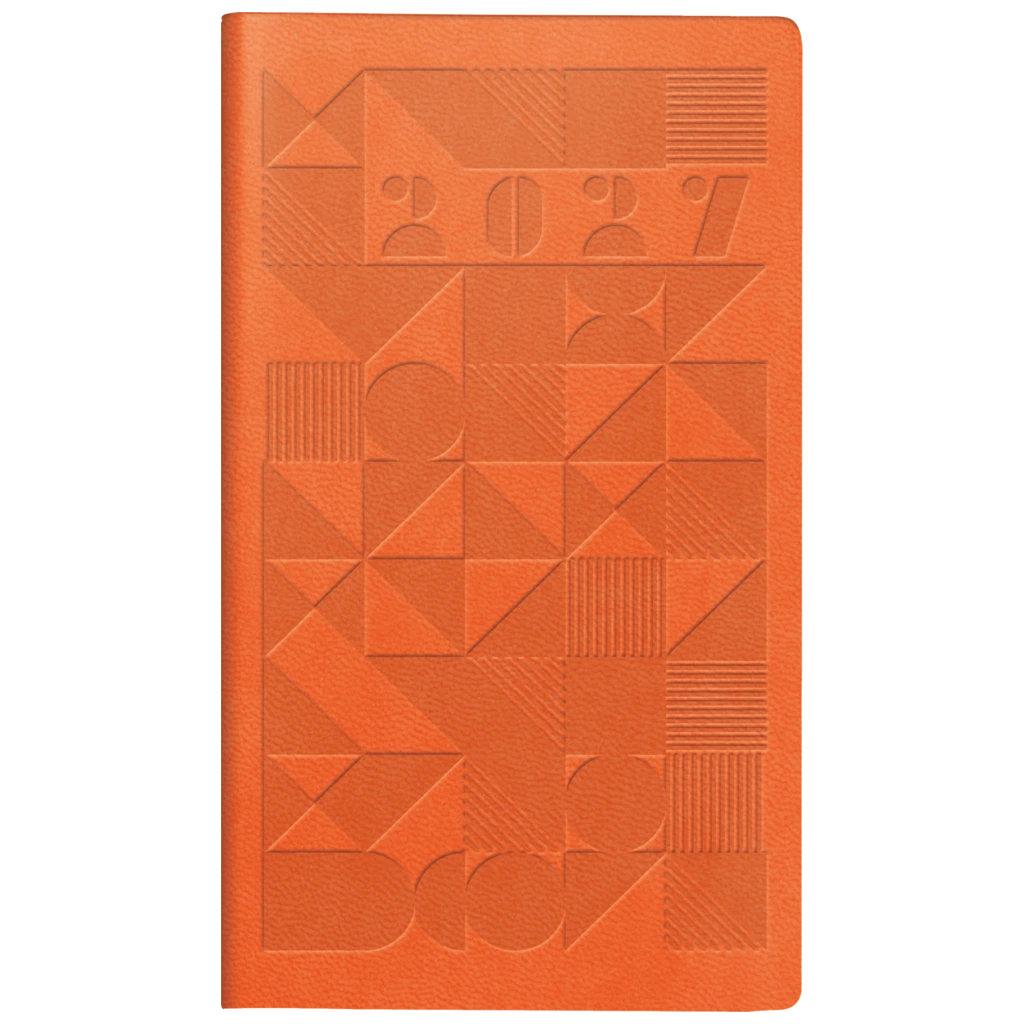 Taschenkalender Design Line Mod. Taschenplaner int. 2027 „Tangrami“ | A6, Kunstleder