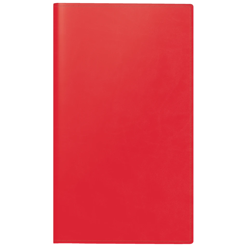 Taschenkalender Mod. Taschenplaner int. 2027 | A6, Kunstleder, rot