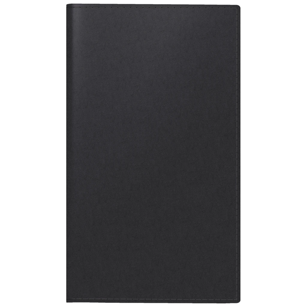 Taschenkalender Mod. Taschenplaner int. 2027 | A6, Kunstleder, schwarz