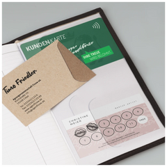 Taschenkalender Mod. Taschenplaner int. 2027 | A6, Kunstleder, schwarz