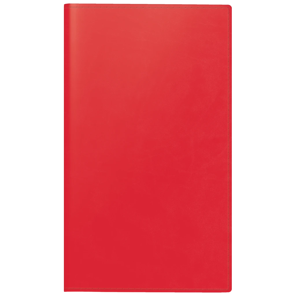 Taschenkalender Mod. Taschenplaner int. 2027 | A6, Kunstleder, rot