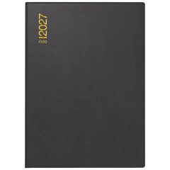 Taschenkalender Mod. Technik II 2027 | A6, Kunststoff, schwarz