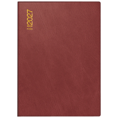 Taschenkalender Mod. Technik III 2027 | A6, Kunststoff, bordeaux