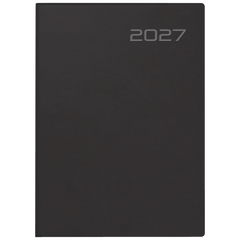 Taschenkalender Mod. Technik III 2027 | A6, Kunststoff, schwarz