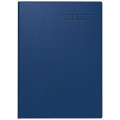 Taschenkalender Mod. Technik III 2027 | A6, Kunstleder, dunkelblau