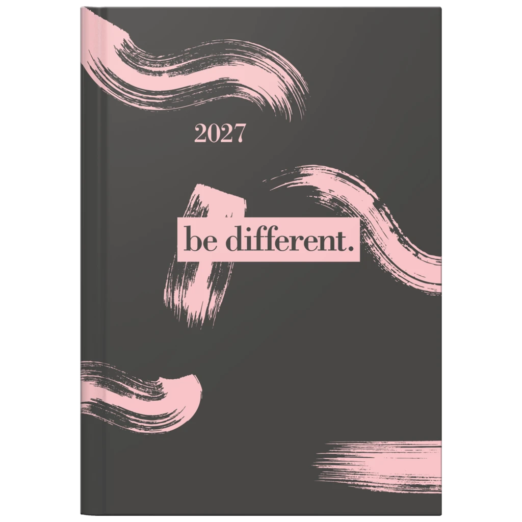 Taschenkalender Design Line Mod. Technik III 2027 „be different“ | A6, Papier