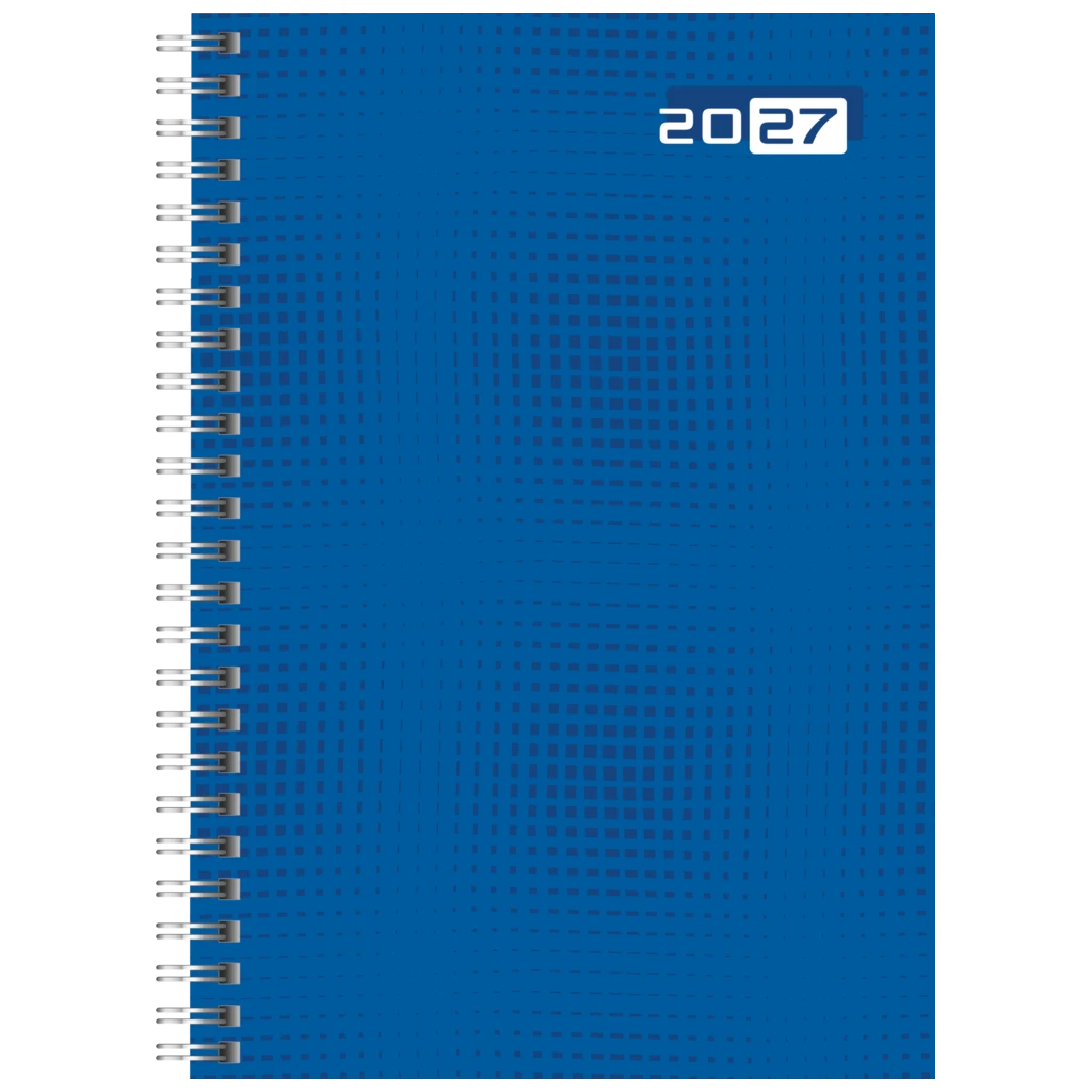 Buchkalender Colour Line Mod. futura 2 2027 | A5, Papier, blau