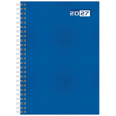 Buchkalender Colour Line Mod. futura 2 2027 | A5, Papier, blau