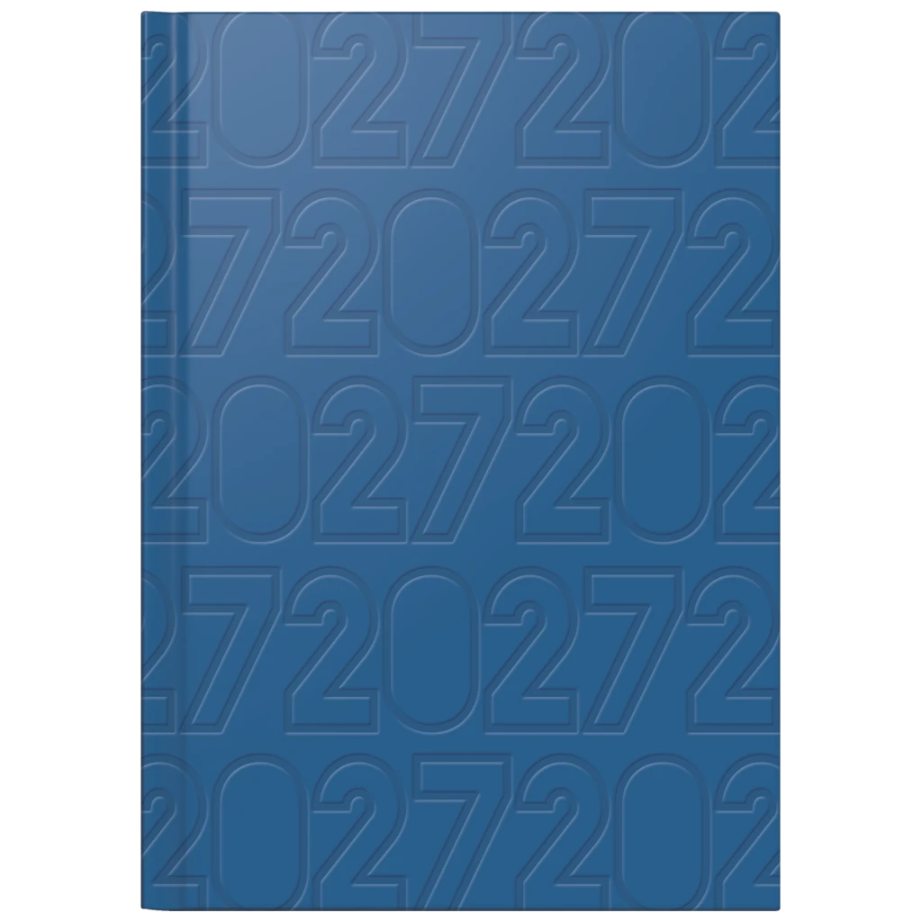 Buchkalender Design Line Mod. futura 2 2027 „Endless“ | A5, Kunstleder
