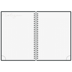 Buchkalender Premium Young Line 2027 „Marble“ | A5, Papier