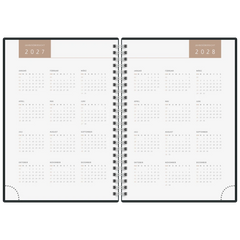 Buchkalender Premium Young Line 2027 „Future“ | A5, Karton
