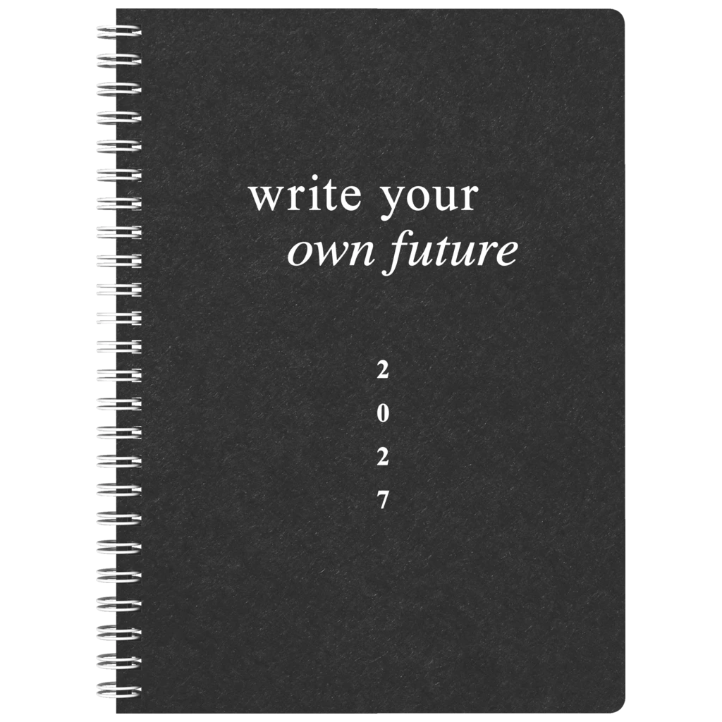Buchkalender Premium Young Line 2027 „Future“ | A5, Karton