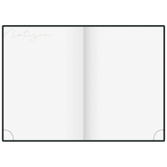 Buchkalender Premium Young Line 2027 „Feather“ | A5, Textil