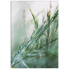 Buchkalender Premium Young Line 2027 „Greeny“ | A5, Papier