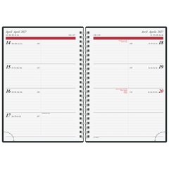 Buchkalender Design Line Mod. Timing 1 2027 „be different“ | A5, Papier