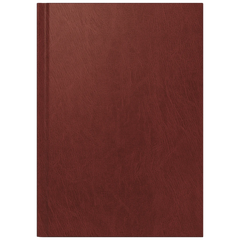 Buchkalender Mod. Chefplaner 2027 | A5, Kunststoff, weinrot