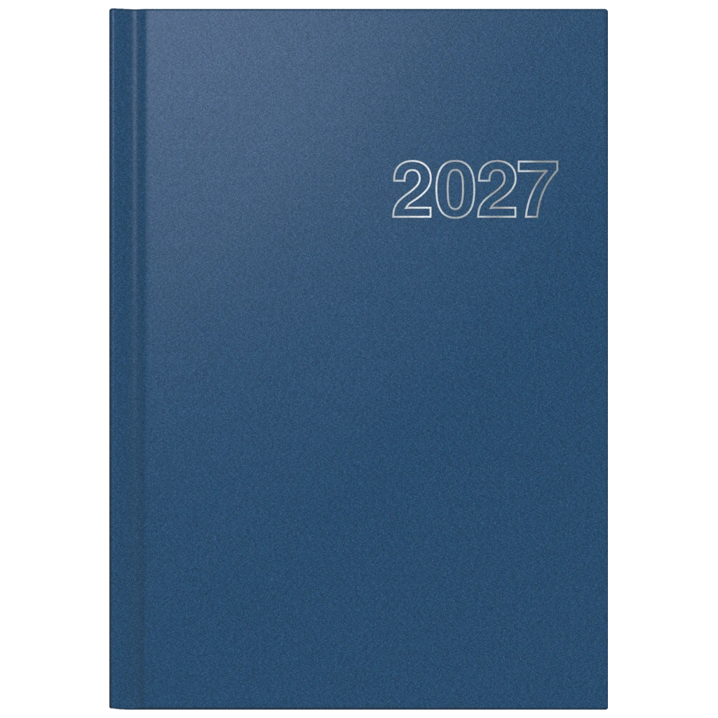 Buchkalender Mod. Chefplaner 2027 | A5, Kunststoff, blau