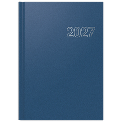 Buchkalender Mod. Chefplaner 2027 | A5, Kunststoff, blau