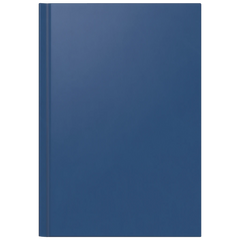 Buchkalender Mod. Ultraplan | 19×27,5 cm, Kunststoff, dunkelblau
